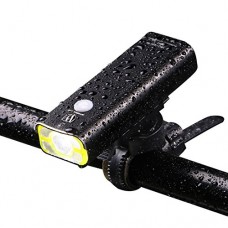 Tapcash Bicycle Headlight 400 Lumen USB Rechargable Waterproof Long Run Time Bike Light Bicycle Front Light - B071L2C9VJ